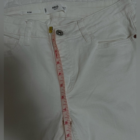 Mango White Push up Jeans in Size 6 - Picture 7 of 8